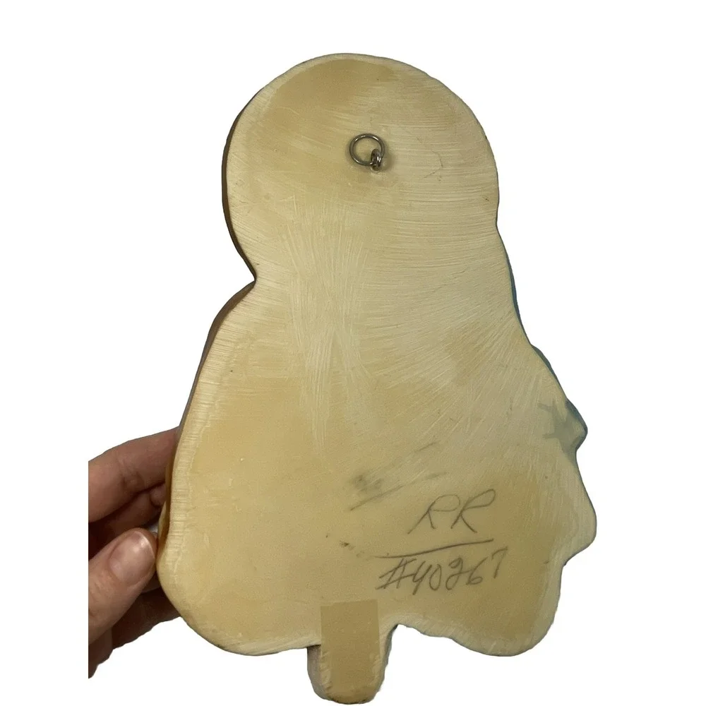 Vtg religious Holy Family Plaster Wall Hanging 3D‎ religious cottagecore